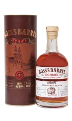 Five star ordinary Cognac of Ukraine "Greenwich Special Reserve" (BOSS`S BARREL) 0.5 L Коньяк Украины ординарный пять звездочек "Гринвич Особый Резерв" (BOSS`S BARREL) 0,5л