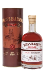 Cognac of Ukraine ordinary "BUCHACH POTOTSKY" (BOSS`S BARREL) 0.5 L Коньяк Украины ординарный "БУЧАЧ ПОТОЦКИЙ"(BOSS`S BARREL) 0,5л