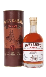 Branded grape brandy "Buchach Emblematic X. O." (BOSS`S BARREL) 0.5 L Бренди виноградный марочный "Бучач Гербовый X. O."(BOSS`S BARREL) 0,5л